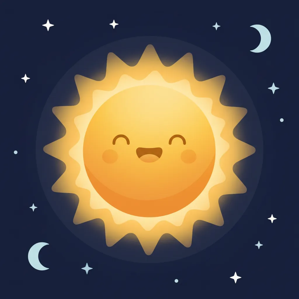 The Sun, a glowing star